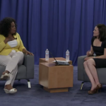 Oprah with Facebook COO Sheryl Sandberg